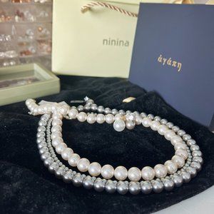 Freshwater pearl necklace